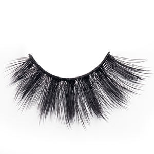 Pestañas de tira completa hechas a mano, personalizadas, barato, extensión de YH, material crudo cónico, 20mm - Product Image 4