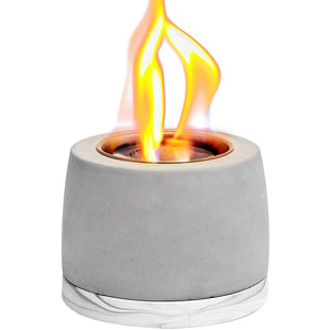 Superior Quality Fireplace Portable Mini Tabletop <strong>Fire</strong> Pit Concrete <strong>Table</strong> <strong>Top</strong> <strong>Fire</strong> Pit <strong>Bowl</strong> on Sale - Product Image 1