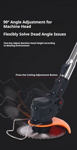 Recortadora de Césped Inalámbrica de 21V con Batería de Litio, Recargable, Metálica Industrial, Mango Antideslizante, para Uso Doméstico y Profesional DGCM-G-2-1 - Product Image 6