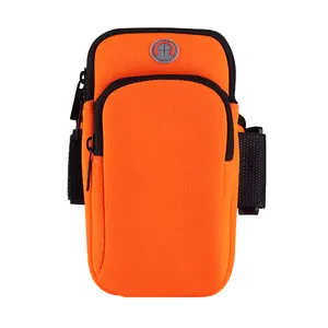 Высококачественная Водонепроницаемая Неопреновая повязка на руку для мобильного телефона, спортивная сумка для бега