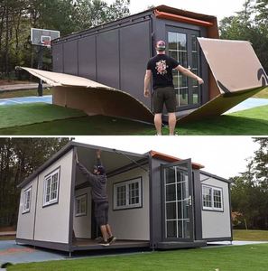 Casa Contenedor Prefabricada Plegable Lista para Habitar, 20x40 Pies, Diseño Moderno para Uso Hotelero, Fabricante <span class=keywords><strong>Sinova</strong></span> - Product Image 6