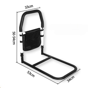 Barra de Apoyo para Cama con Rieles Antideslizantes para Adultos Mayores, Bastón de Seguridad para Prevenir Caídas con Bolsillo de Almacenamiento para Personas Mayores - Product Image 6