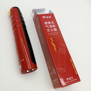 Estintore Portatile a Aerosol per <span class=keywords><strong>Sicurezza</strong></span> Antincendio, Agente Estinguente di Classe A con Tempo di Erogazione 8-15s - Product Image 1