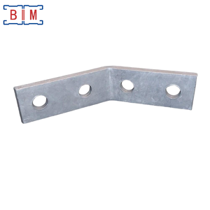 Staffa Angolare P1074 Zincata Elettroliticamente a 4 Fori 30 Gradi per Connessioni Strutturali Speciali - Product Image 6