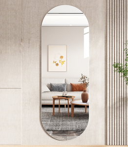 Gương Trang Trí Cạnh Ba Lan Không Khung Hình Dạng Tùy Chỉnh 3MM 4MM 5MM Chất Lượng Cao Cho Đồ Nội Thất Phòng Tắm - Product Image 2