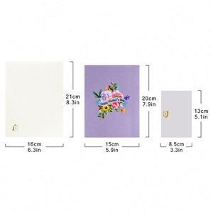 Nouvelle carte de vœux créative 3D pop-up pour la Fête des Mères 2026, cadeau fait main, bouquet de fleurs de carnation - Product Image 2