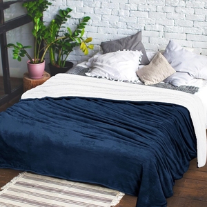 Couverture d'hiver, polaire Sherpa 50*60 "500g fabriquée en polyester 100%, sensation de luxe - Product Image 5