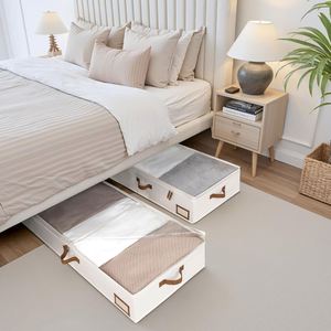 Bolsas de Almacenamiento para Ropa Debajo de la Cama, Organizador de Ropa para Armario, Sábanas, Edredones, Fundas de Edredón, Cajas Organizadoras - Product Image 4
