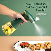 Botol Semprot Minyak Ringan Efisiensi Tinggi dengan Pengisian Daya USB untuk Memasak Sehat