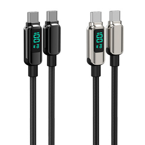Câble de chargeur de téléphone <span class=keywords><strong>usbc</strong></span> 100w en alliage de zinc d'usine OEM - Product Image 1