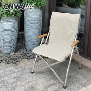 Sedia da spiaggia da esterno sedia da campeggio pieghevole in alluminio con <span class=keywords><strong>borsa</strong></span> per il trasporto - Product Image 4