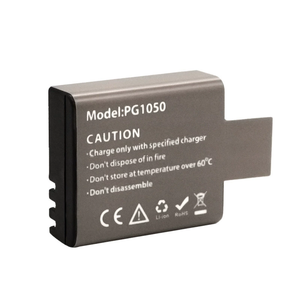 Batterie Li-ion rechargeable 3.7V 1050mAh PG1050 pour SJ6000 SJ5000 <span class=keywords><strong>SJ4000</strong></span> WIFi SJCAM Sport Action Camera DV SJ Batterie dédiée - Product Image 1
