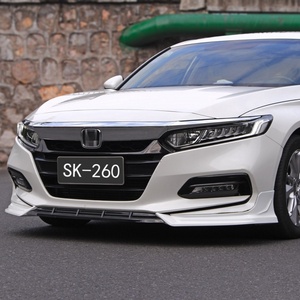 Welta Fabricant ABS Nouveaux Accessoires Auto Kit Carrosserie Diffuseur Lame de Pare-chocs Avant pour Accord 10ème Génération 2018-2021 Fixation par Vis 100% - Product Image 5