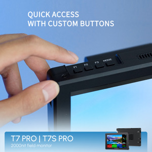 FEELWORLD T7S PRO <span class=keywords><strong>7</strong></span> "2000NIT Ultra Bright <span class=keywords><strong>Camera</strong></span> Field Monitor HDMI 3G-SDI 60Hz Portable DSLR Monitor OEM Wholesale - Product Image 3