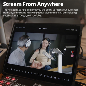 Accsoon SeeMo UIT02 Adaptateur émetteur vidéo pour la <span class=keywords><strong>capture</strong></span> vidéo et l'enregistrement de moniteur <span class=keywords><strong>sur</strong></span> iPad iPhone 14 Pro Filmmaking - Product Image 5