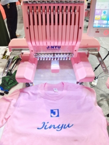 JCH-1201 Giá rẻ 12 kim nhỏ đầu duy nhất Máy thêu vi tính - Product Image 3