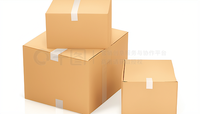 Boîtes d'emballage en carton recyclables personnalisées avec impression évanescente et poignée pour déménagement et expédition domestiques