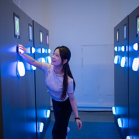 Offre Spéciale : Jeu Interactif Populaire avec Boutons Lumineux LED et Balle, Équipement de Jeu Actif