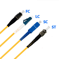 Câble de Fibre Optique Monomode DSEE LC-SC de Qualité Télécom, Flexible pour Intérieur, Câblage de Salle Informatique, 1m 3m, Cordon de Brassage Fibre Optique de Haute Qualité