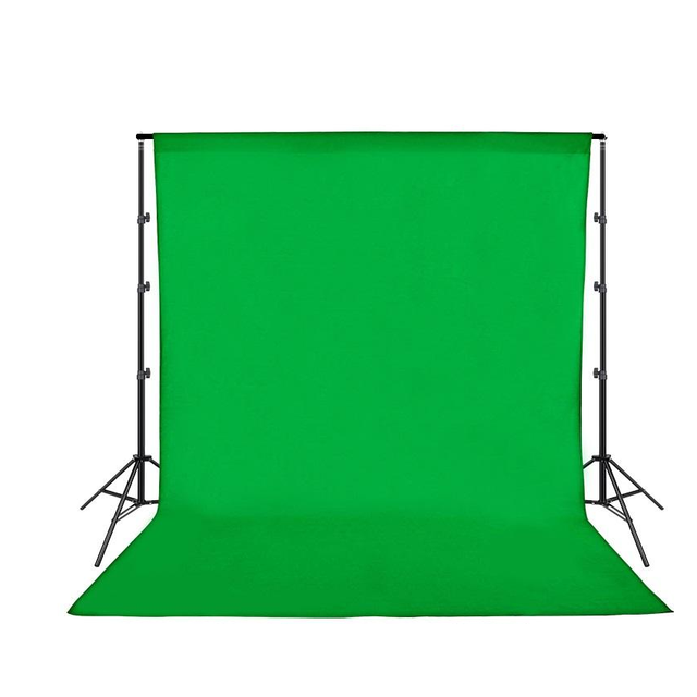 2m x3m background fabric muslin green Color Cotton Textile Muslin Photo Backgrounds Studio Photography Screen Chromakey Backdrop