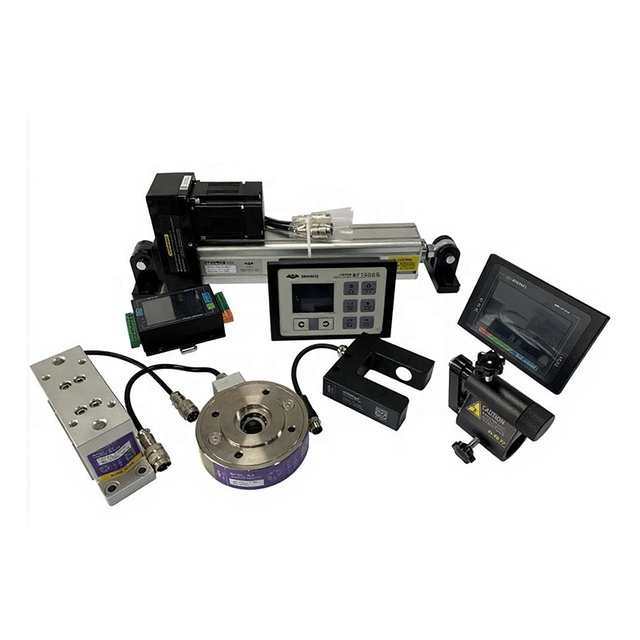 Edge Position Control Web Guide System with Ultrasonic Sensor and Servo Web Guide Controller