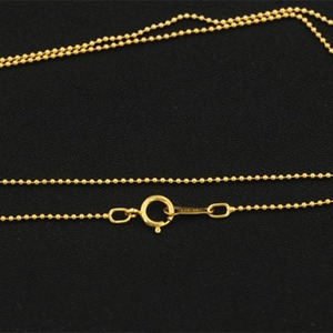 Collana a Catena di Sfere da 1,2mm 1,5mm in Oro Filled 14K per Donna, Gioielli di Moda a Colore Duraturo dalla Fabbrica JINAO - Product Image 4
