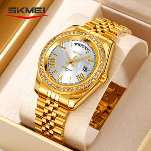 <b>Arabic</b> Number Quartz <b>Watch</b> OEM Customize Private Brand High Quality Solid Waterproof Steel Strap Minimalist Style Men <b>Watches</b> - Product Image 1