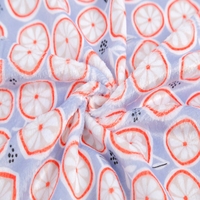 Tissu Minky Imprimé Personnalisé 100% Polyester Double Minky Respirant 280-300 GSM sur Commande pour Filles, Adultes et Bébés – Commandez Maintenant