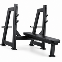 Appareil de musculation pour la poitrine, équipement de gym, banc de musculation réglable en métal pour l'entraînement de force