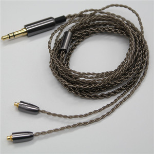 Silver Plated Earphone Cable With Round Mmcx Connector For Se215 Se315 Se425 Se535 Se846 Ue900 Mobile Phone - Product Image 4