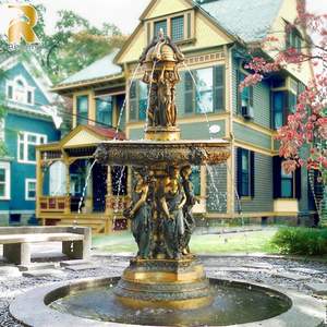 Fontaine d'eau en bronze personnalisée de haute qualité RELONG pour <span class=keywords><strong>parc</strong></span> urbain extérieur - Product Image 4