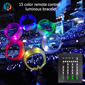 Pulsera Luminosa con Control Remoto para Graduaciones, Acción de Gracias, Navidad y Eventos, Brazalete LED DMX - Product Image 5