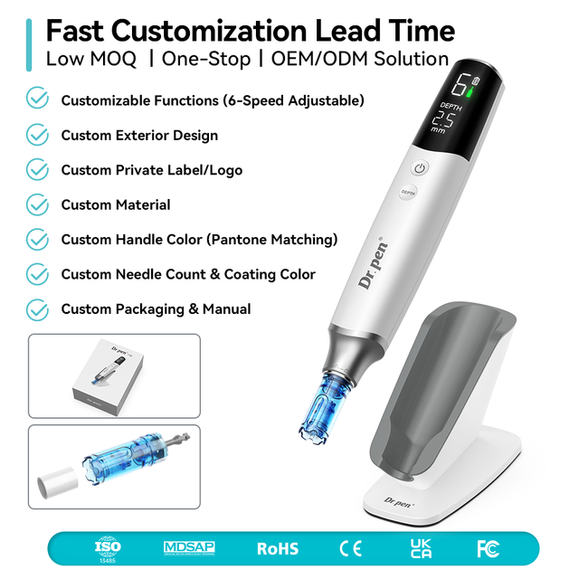 M9 Mens Beauty Pen Beard Line Grooming Device Nano Surface Skin Care Tool for Sharp Facial Definition and Fresh Look