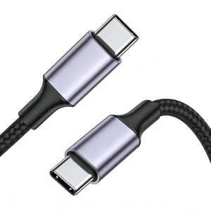 Câble de charge Type C, câble USB C Tipo C 240W 5A PD3.1 EPR, <span class=keywords><strong>chargeur</strong></span> rapide, fabrication <span class=keywords><strong>sur</strong></span> mesure, nylon tressé, 1m 2m 3m, cordon USBC vers USBC - Product Image 1