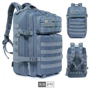 Sac à dos tactique d'assaut de haute qualité imperméable de 45 L pour le camping, la randonnée, sac à dos découpé au laser - Product Image 6