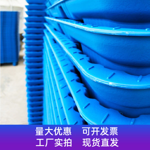 พาเลทพลาสติก 1212 แบบแบน 9 ขา รองรับการเข้าออก 4 ทิศทาง วัสดุ HDPE สำหรับการสนับสนุนโลจิสติกส์คลังสินค้า - Product Image 5