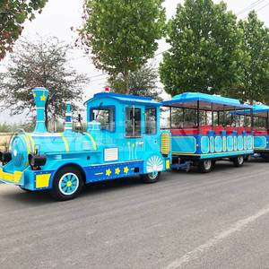 Tren de Juguete para Niños, Atracción de Acero para Parques de Diversiones, Parques Infantiles y Centros Comerciales - Product Image 4