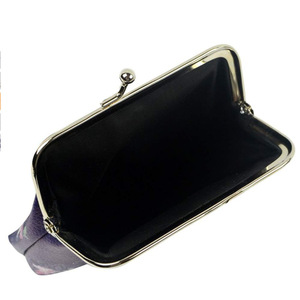Japanese-style coin <b>purse</b>, leather printed earphone case, square mini souvenir bag, customizable gift. - Product Image 3