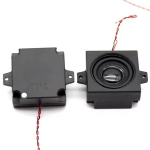 Approvisionnement d'usine 4040 cavité haut-parleur 40*40MM cadre carré avec trou de fixation 8 Ohm 5W haut décibel 88dB haut-parleurs klaxon avec fils - Product Image 1