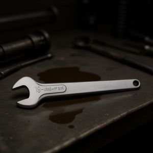 Open End Wrench 9mm Metric Steel <b>Tool</b> For Mechanical Repair - Product Image 3