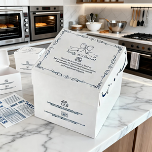 Caja de embalaje ETpack para pasteles, cajas de cartón a buen precio para pasteles, embalaje de cartón para comida de boda GIGO, venta al por mayor de China - Product Image 4