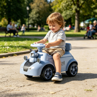 Voiture à pousser pour enfant, 4 roues, trotteur pour tout-petits, véhicule de jeu sûr, excellent cadeau d'anniversaire pour les enfants de 1 à 3 ans