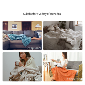 Personalizzato Double Sided Soft Plush Fleece coperta lenzuolo divano <span class=keywords><strong>flanella</strong></span> coperta spessore per l'inverno caldo - Product Image 5