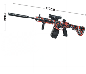 Pistola de Juguete Eléctrica M416, Pistola de <span class=keywords><strong>Gel</strong></span> Repetidora, Juego de Disparos en Equipo al Aire Libre - Product Image 1