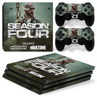 Autocollant de protection intégrale multicolore pour console de jeu PS4 Pro, autocollants en vinyle pour console PS4 Pro et 2 manettes