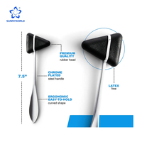 Marteau de percussion à tête triangulaire pour le diagnostic précis des réflexes médicaux, outil neurologique