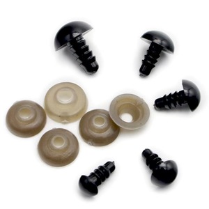 Paquete de 100 Piezas de <span class=keywords><strong>Ojos</strong></span> de Seguridad de Tamaño Completo para Muñecos <span class=keywords><strong>Amigurumi</strong></span>, <span class=keywords><strong>Ojos</strong></span> de Ganchillo para Manualidades, <span class=keywords><strong>Ojos</strong></span> Negros con Tapas, Suministros para Manualidades de Ganchillo - Product Image 2