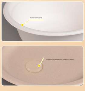 Assiettes jetables élégantes pour la restauration, surface pelable, papier, assiettes de mariage, ensemble d'assiettes - Product Image 4