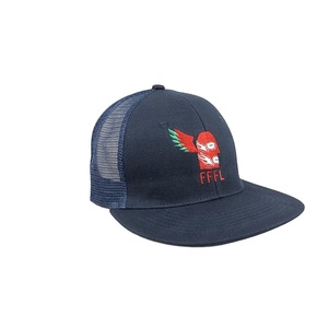 High Quality Custom Logo Printed Polyester Cotton Trucker Caps Promotional Hats & Caps