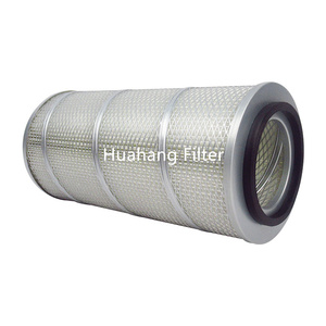 Filtre de résistance à haute température d'usine/filtre de panneau d'air industriel/filtre à poussière pour la filtration d'entrée de turbine à gaz - Product Image 6